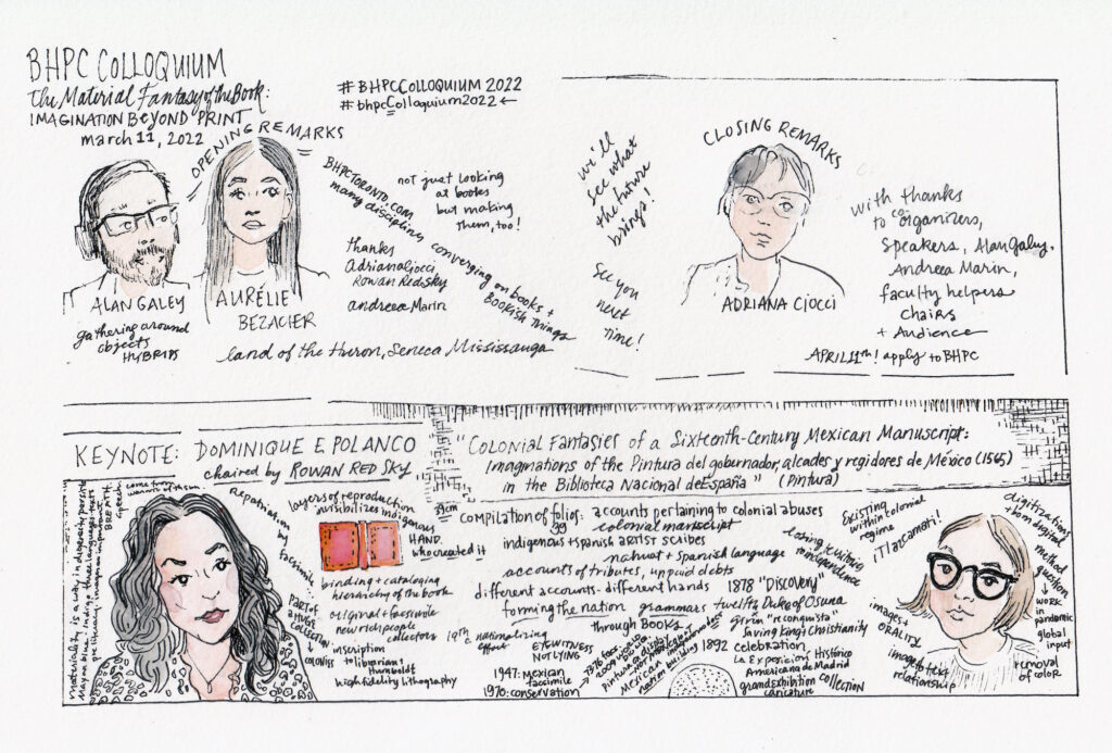 colloquium illustration, keynote and opening-closing remarks